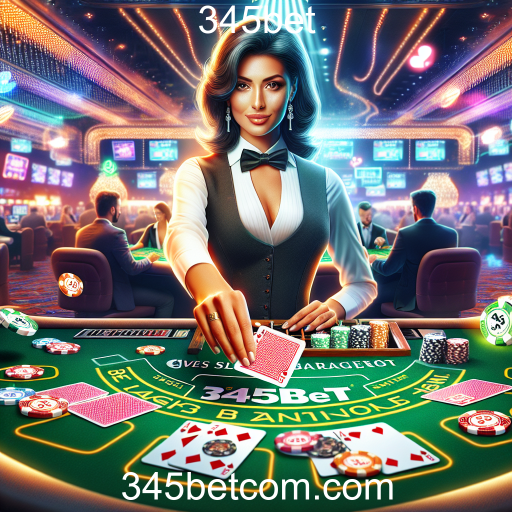Experiência Imersiva com Dealer Ao Vivo no 345bet